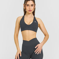 Unified Micro Bralette | Coal