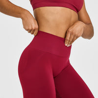 Effortless Seamless Leggings | Claret Red