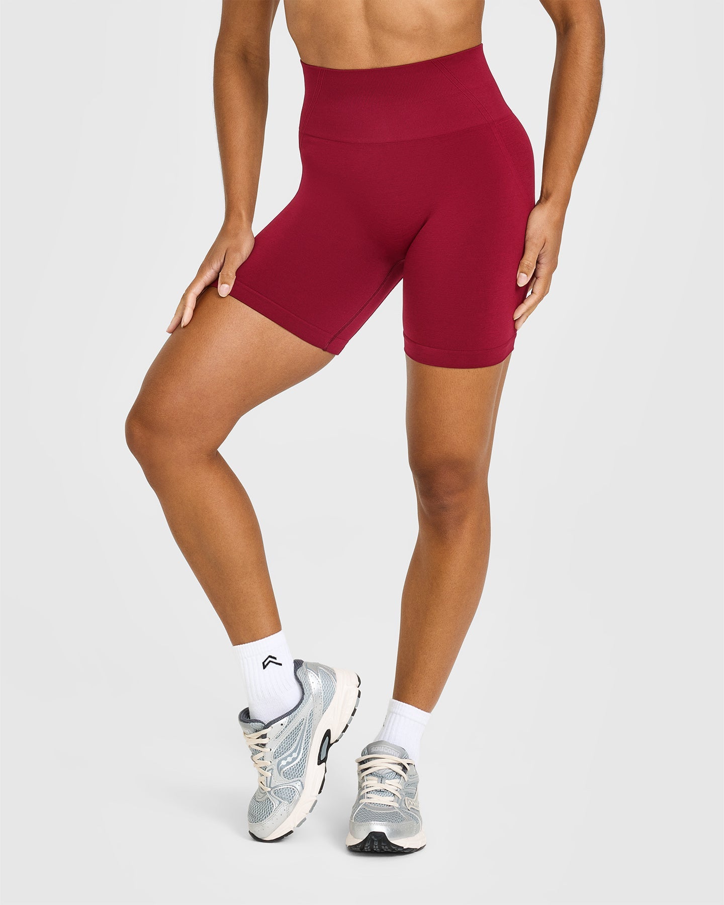 Effortless Seamless Shorts | Claret Red