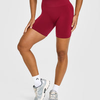 Effortless Seamless Shorts | Claret Red
