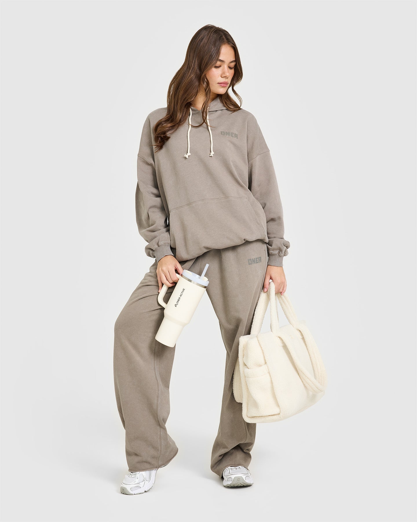 Raw Lounge Oversized Hoodie | Washed Minky