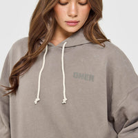 Raw Lounge Oversized Hoodie | Washed Minky