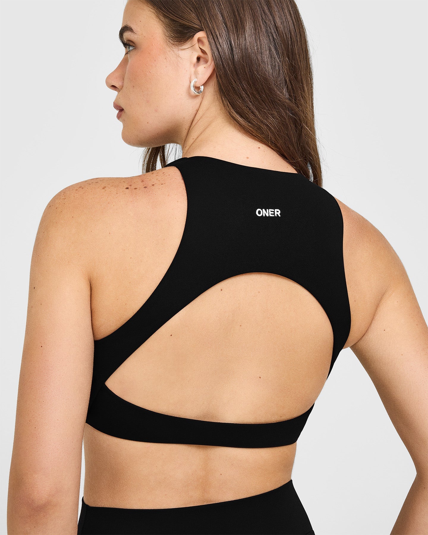 SoftMotion™ High Neck Sports Bra | Black