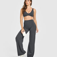 SoftMotion™ Scoop Back Bralette | Coal