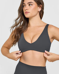 SoftMotion™ Scoop Back Bralette | Coal