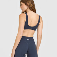 SoftMotion™ Scoop Back Bralette | True Blue