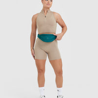 Classic Canvas Bumbag | Marine Teal