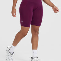 Effortless Seamless Cycling Shorts | Ripe Fig