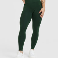 Effortless Seamless Leggings | Evergreen