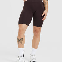 Effortless Seamless Cycling Shorts | 70% Cocoa