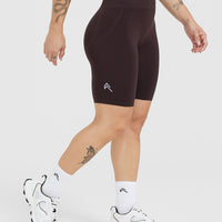 Effortless Seamless Cycling Shorts | 70% Cocoa