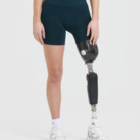 Effortless Seamless Shorts | Oil Blue