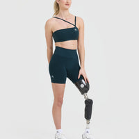 Effortless Seamless Shorts | Oil Blue