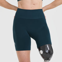 Effortless Seamless Shorts | Oil Blue