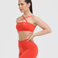 Everyday Bandeau Bralette | Charged Orange