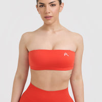 Everyday Bandeau Bralette | Charged Orange