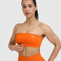 Everyday Bandeau Bralette | Flame Orange