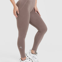 Effortless Seamless Leggings | Washed Cool Brown