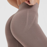Effortless Seamless Leggings | Washed Cool Brown