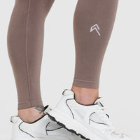 Effortless Seamless Leggings | Washed Cool Brown