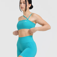 Everyday Bandeau Bralette | Aqua Blue