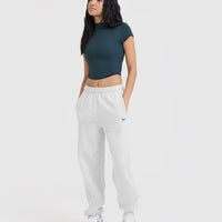 Foundations Jogger | Light Grey Marl