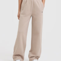 Foundations Straight Leg Joggers | Mushroom Brown