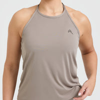 Go To High Neck Loose Crop Vest | Minky