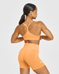 Everyday Sports Bra | Deep Powdered Orange