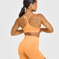 Everyday Sports Bra | Deep Powdered Orange