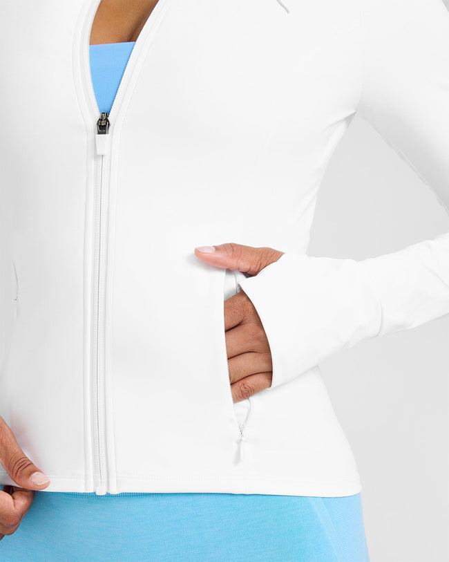 Unified Pocket Jacket | White