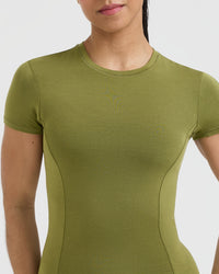 Mellow™ Soft Short Sleeve T-Shirt | Olive Green
