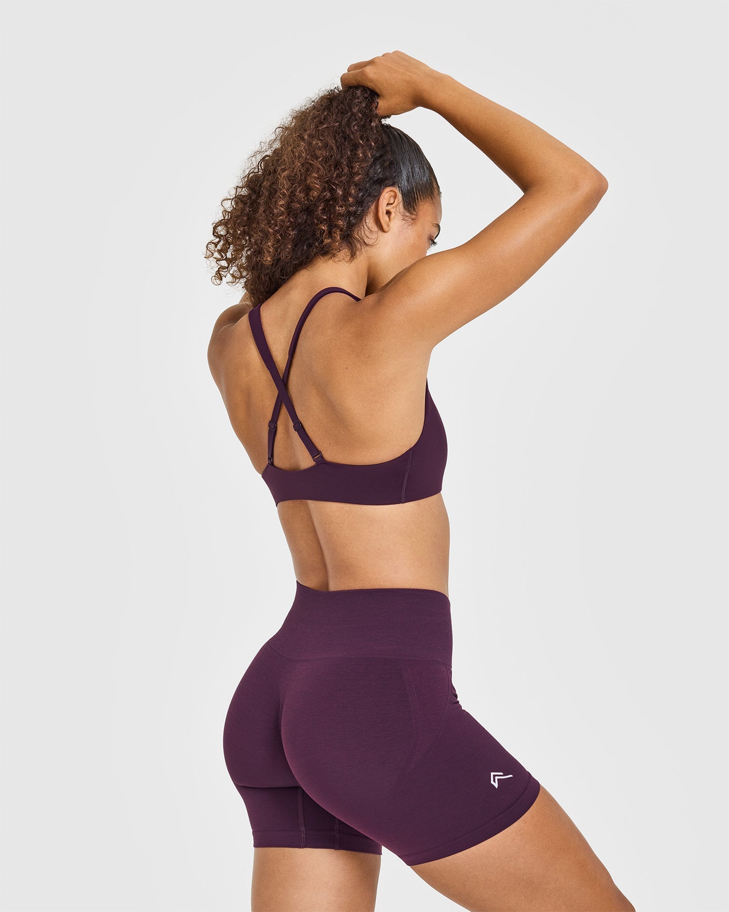 EasyLift™ Cross Back Sports Bra | Blackberry Purple