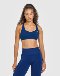 EasyLift™ Cross Back Sports Bra | Midnight