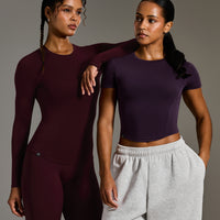 Mellow™ Soft Mid Short Sleeve T-Shirt | Blackberry Purple