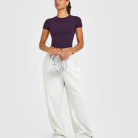Mellow™ Soft Mid Short Sleeve T-Shirt | Blackberry Purple