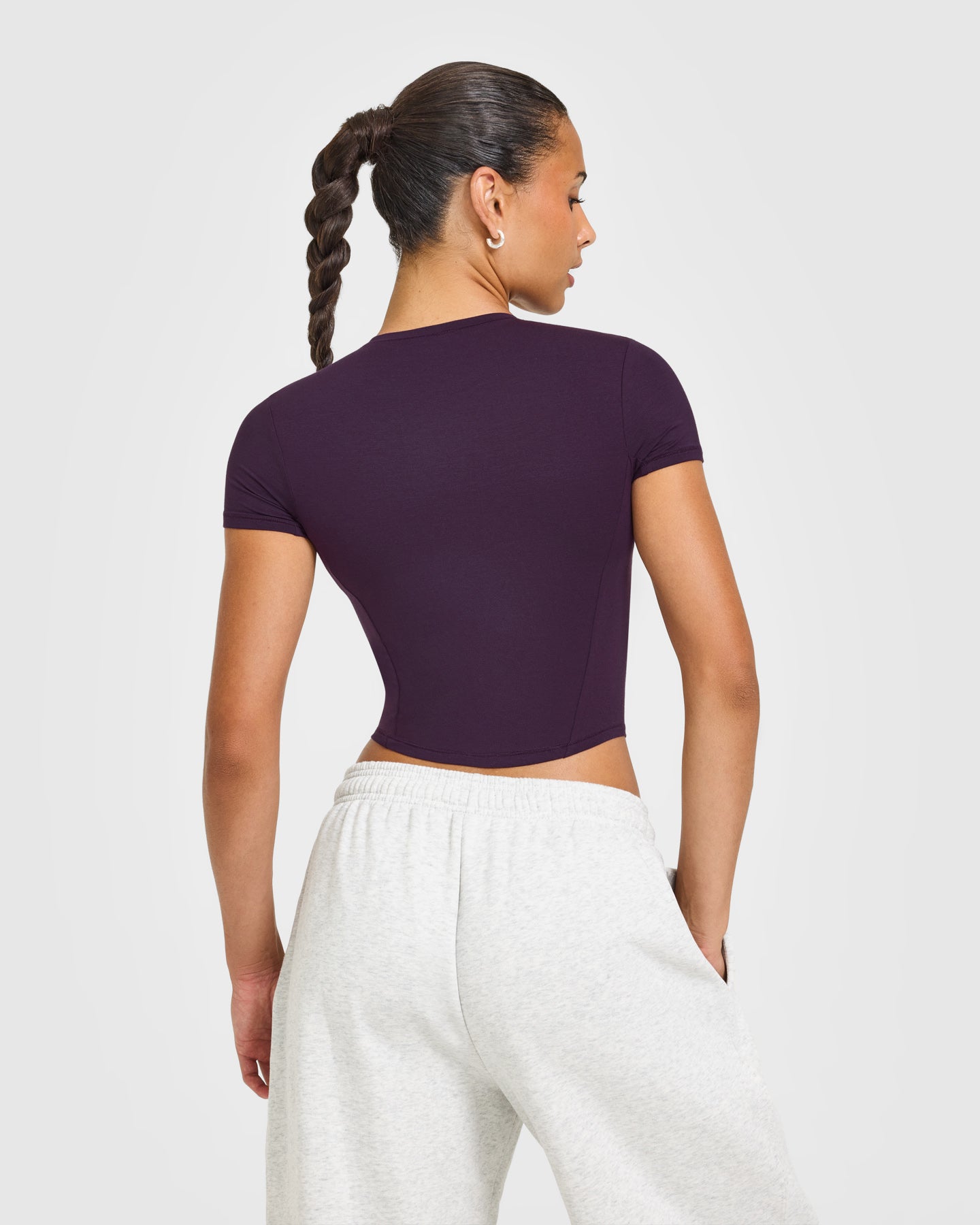 Mellow™ Soft Mid Short Sleeve T-Shirt | Blackberry Purple
