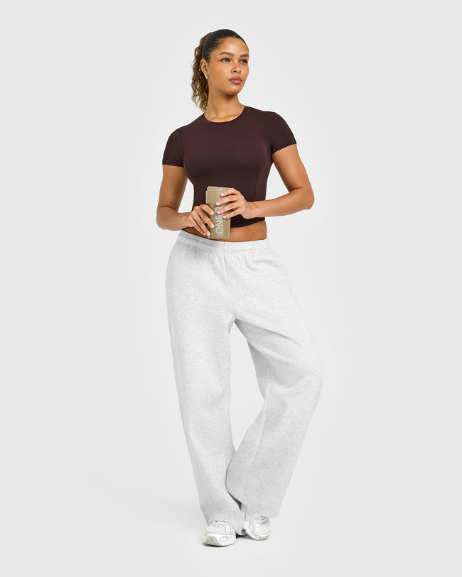 Mellow™ Soft Mid Short Sleeve T-Shirt | Plum Brown