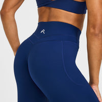 Unified High Waisted Pocket Leggings | Midnight