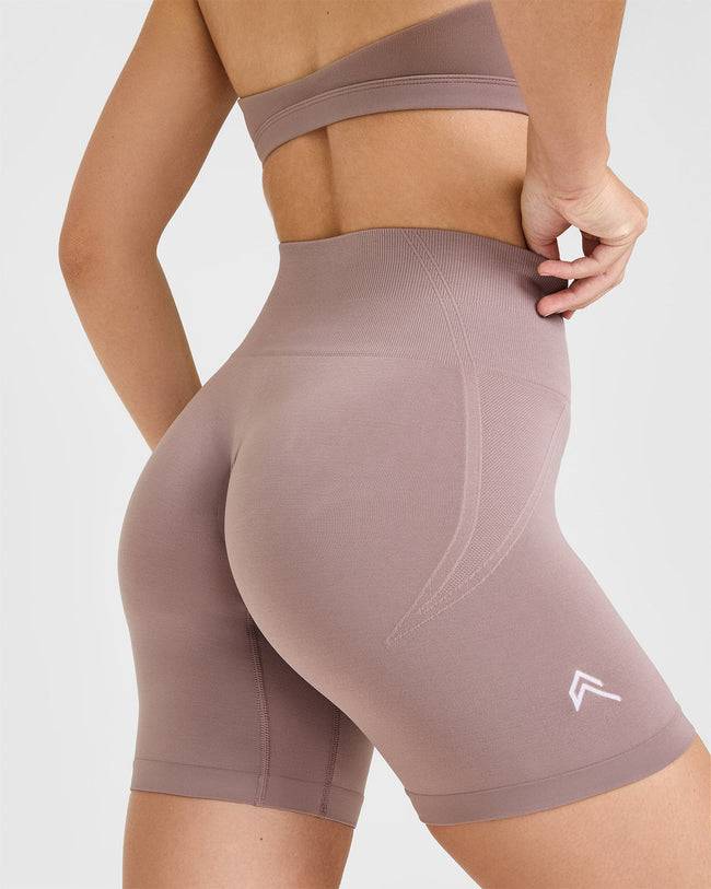 Effortless Seamless Shorts | Dusty Purple