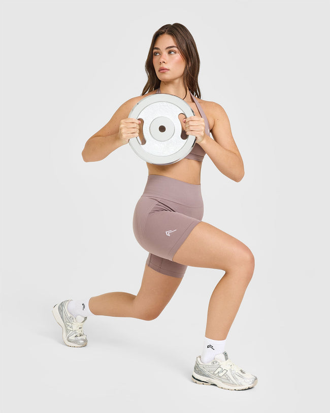 Effortless Seamless Shorts | Dusty Purple