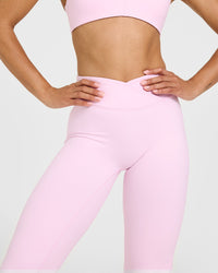 Unified Wrap Flared Bottoms | Chalk Pink