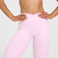 Unified Wrap Flared Bottoms | Chalk Pink