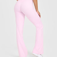 Unified Wrap Flared Bottoms | Chalk Pink
