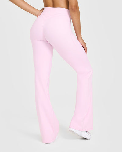 Unified Wrap Flared Bottoms | Chalk Pink