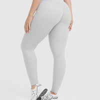 Timeless High Waisted Leggings | Light Grey