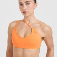 Timeless Strappy Bralette | Apricot Orange