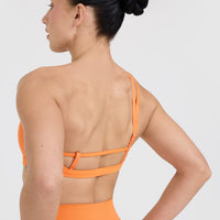 Timeless Strappy Bralette | Apricot Orange