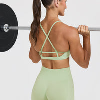 Timeless Strappy Bralette | Mint Green