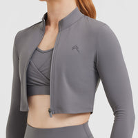 Unified Crop Jacket | Ash Grey
